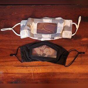 Clear Window Face Mask (Set Of 2)